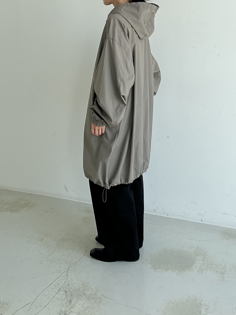 TAUPE韓國直郵東大門代購女裝新款時尚人氣真品中長款大衣兜帽TAUPE中長款大衣