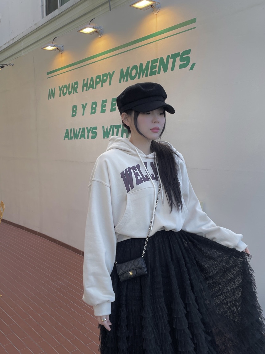 BIENVU直郵韓國代購女裝新品時尚推薦24春夏職業人氣衛衣BIENVU衛衣