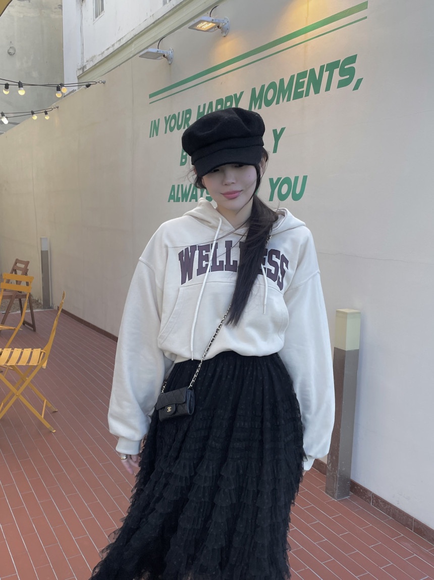 BIENVU直郵韓國代購女裝新品時尚推薦24春夏職業人氣衛衣BIENVU衛衣