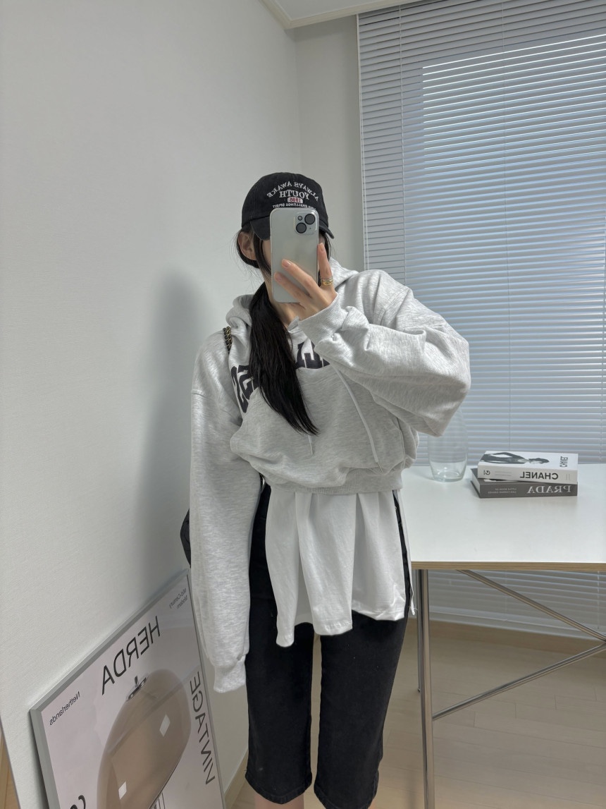 BIENVU直郵韓國代購女裝新品時尚推薦24春夏職業人氣衛衣BIENVU衛衣