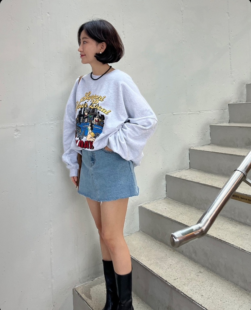 BIENVU韓國直郵東大門代購女裝新款人氣推薦熱賣24春夏衛衣BIENVU衛衣