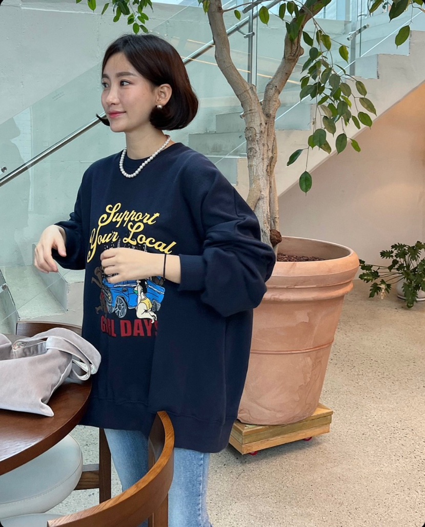 BIENVU韓國直郵東大門代購女裝新款人氣推薦熱賣24春夏衛衣BIENVU衛衣