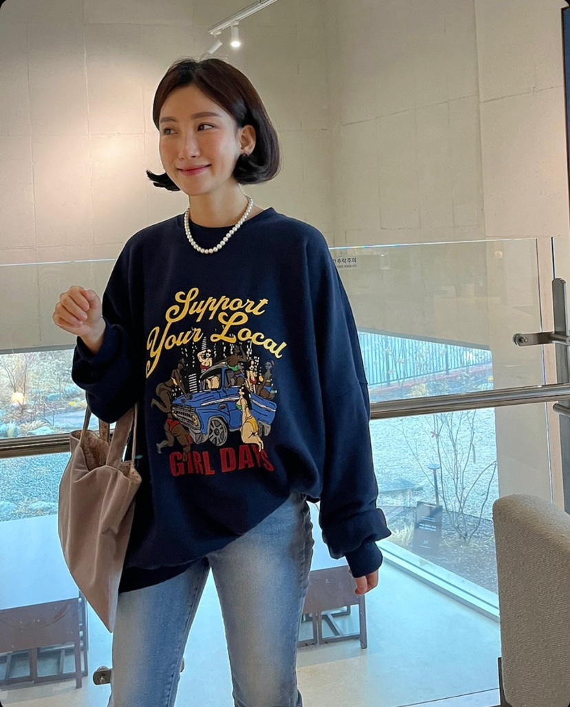 BIENVU韓國直郵東大門代購女裝新款人氣推薦熱賣24春夏衛衣BIENVU衛衣