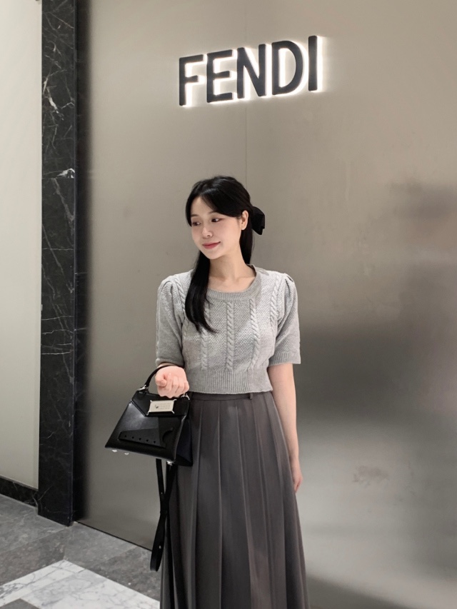 BIENVU韓國直郵東大門代購女裝新款人氣時尚熱賣職業針織衫BIENVU針織衫