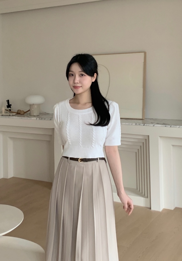 BIENVU韓國直郵東大門代購女裝新款人氣時尚熱賣職業針織衫BIENVU針織衫圖色3
