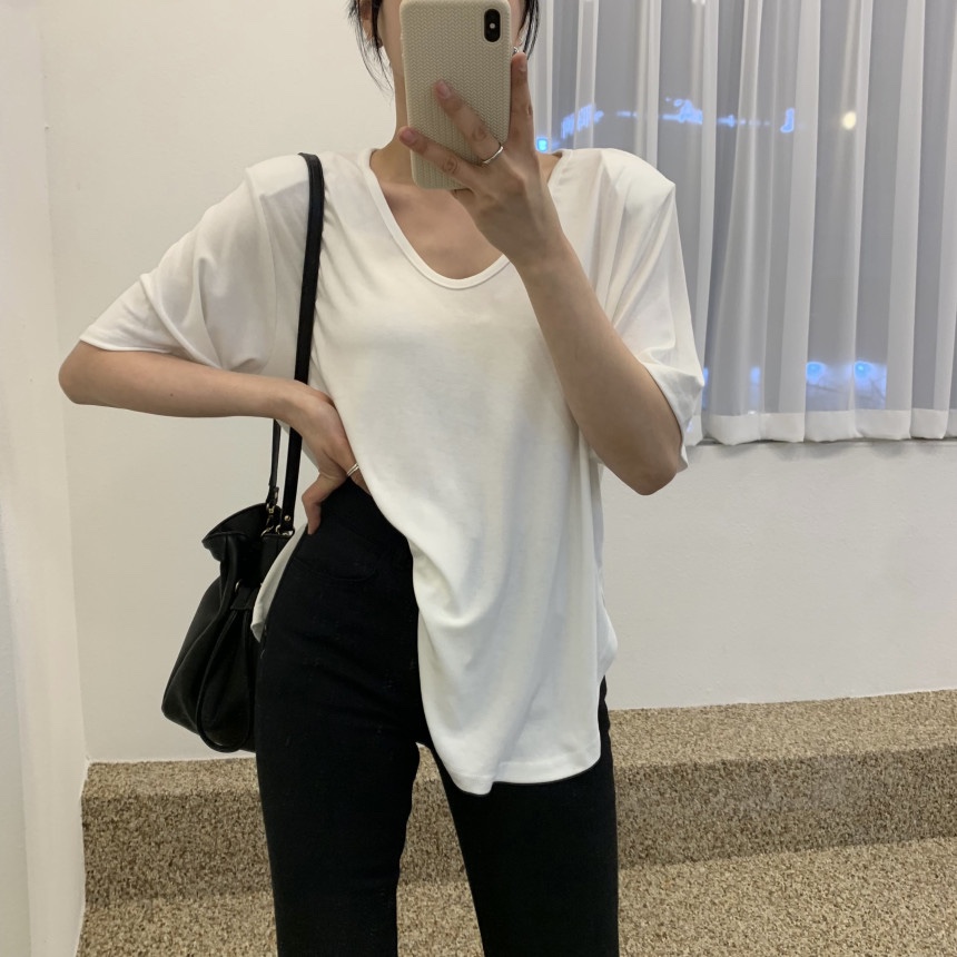 BIENVU韓國直郵東大門代購女裝新品人氣休閑時尚真品熱賣T恤BIENVUT恤