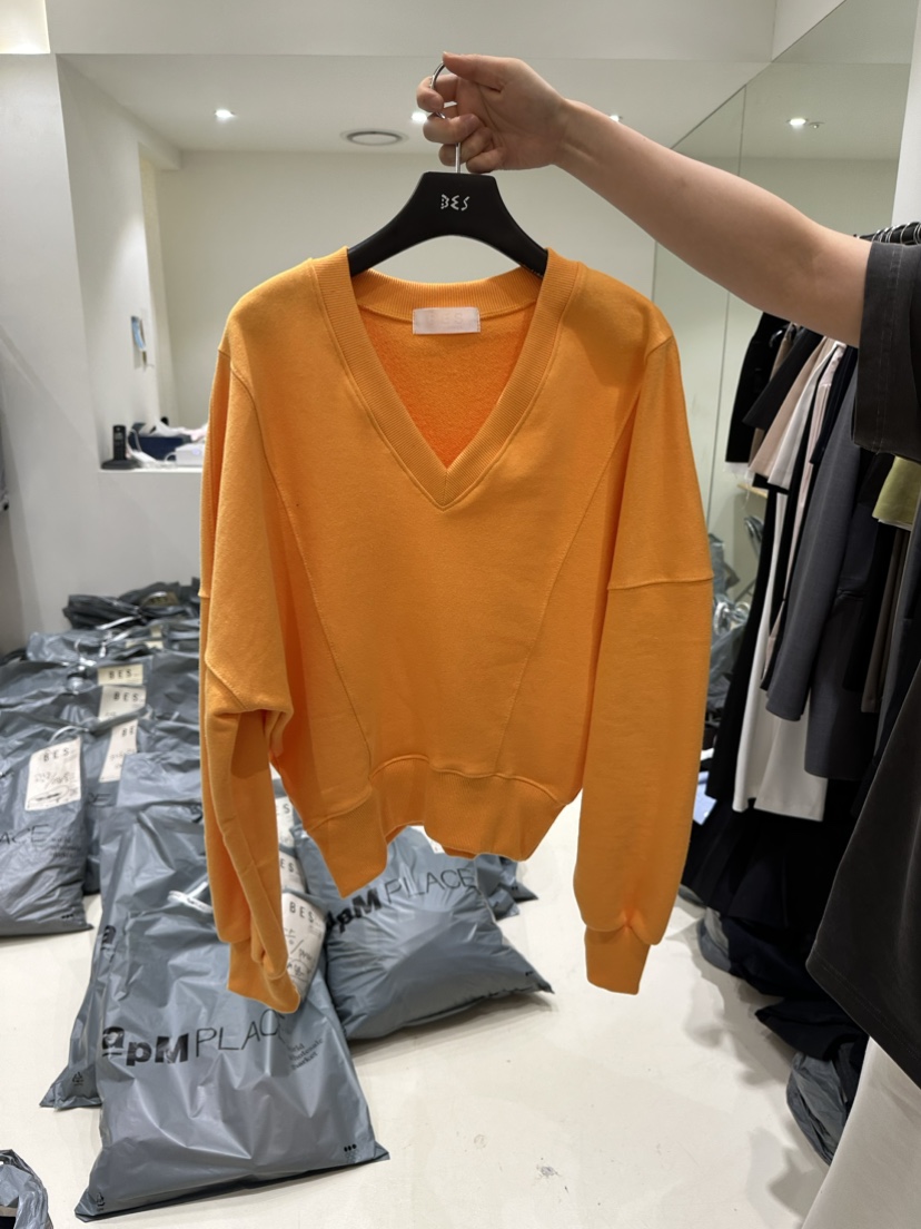 BES直郵韓國代購女裝新款真品人氣休閑時尚職業熱賣推薦衛衣BES衛衣圖色8