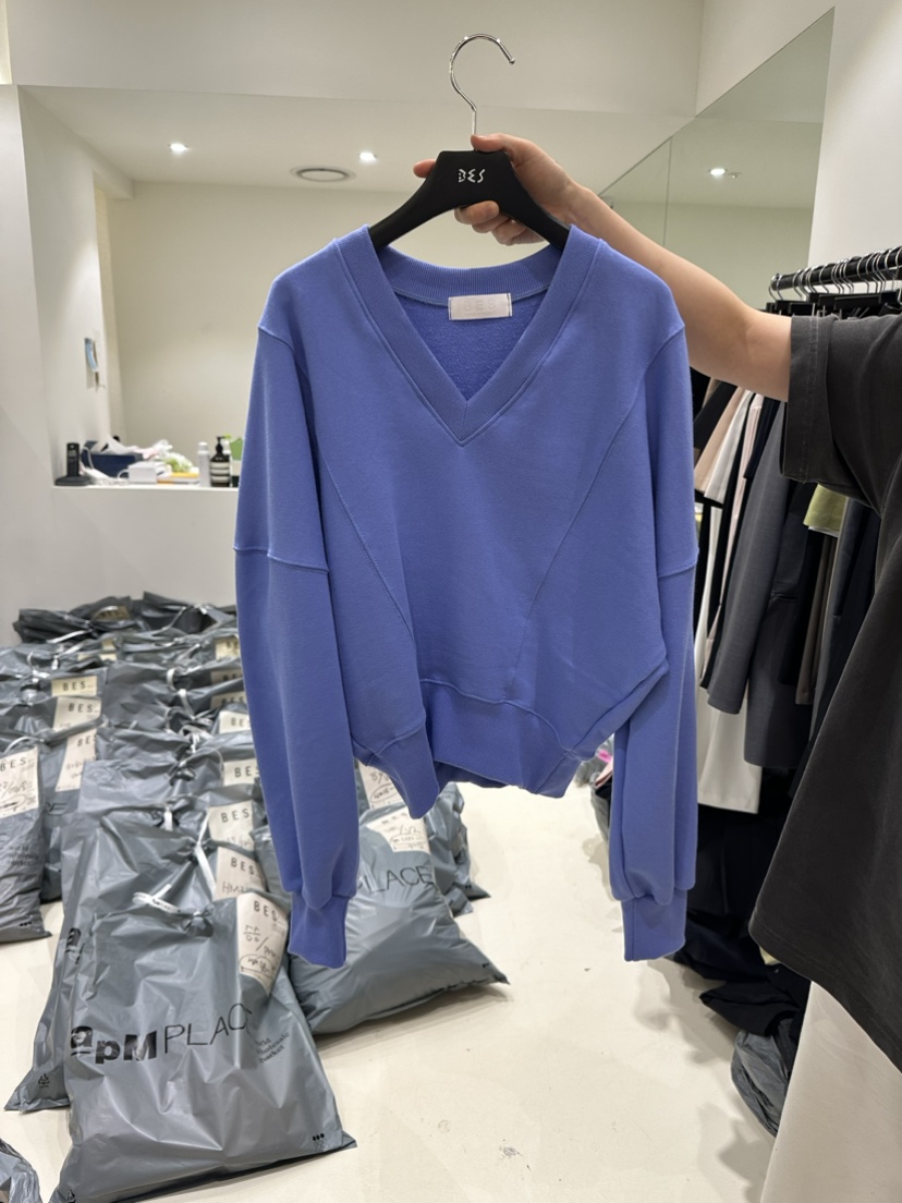 BES直郵韓國代購女裝新款真品人氣休閑時尚職業熱賣推薦衛衣BES衛衣圖色9