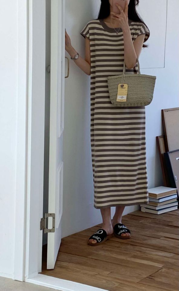 DORI直郵韓國代購女裝新款休閑熱賣職業真品24春夏連衣裙OURR連衣裙