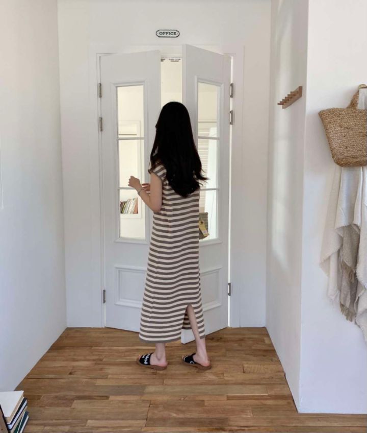 DORI直郵韓國代購女裝新款休閑熱賣職業真品24春夏連衣裙OURR連衣裙