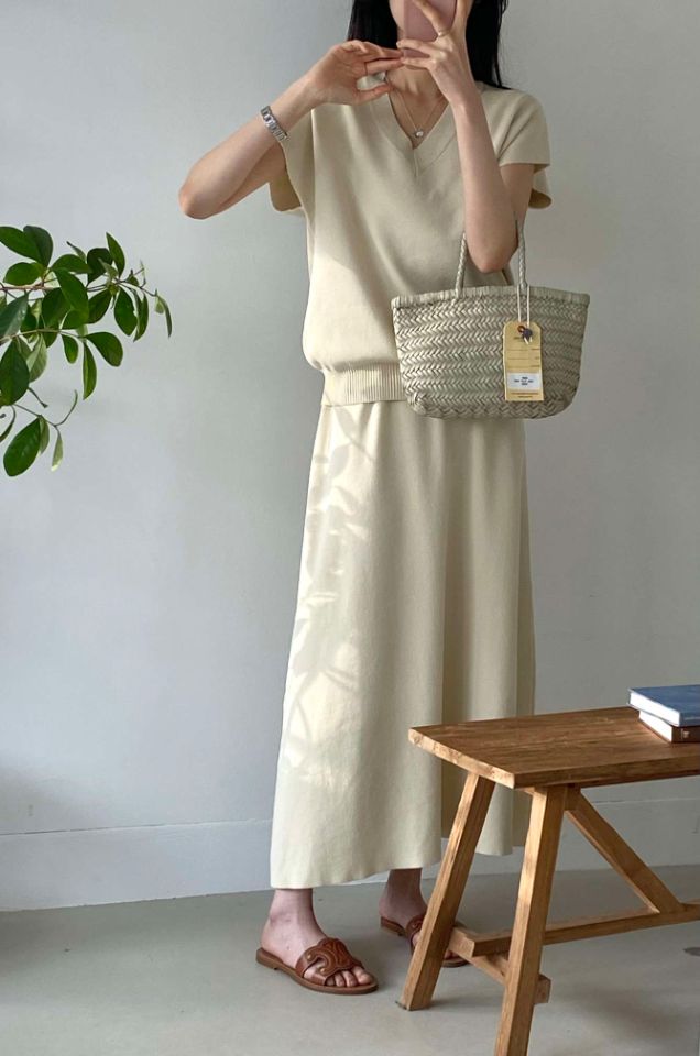 DORI韓國直郵女裝新品24春夏休閑職業真品時尚推薦人氣套裝OURR套裝