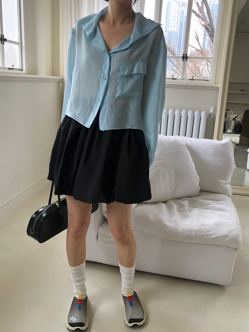 FOSET直郵韓國代購女裝新款推薦時尚熱賣休閑職業襯衫蕾絲衫FOSET襯衫/蕾絲衫