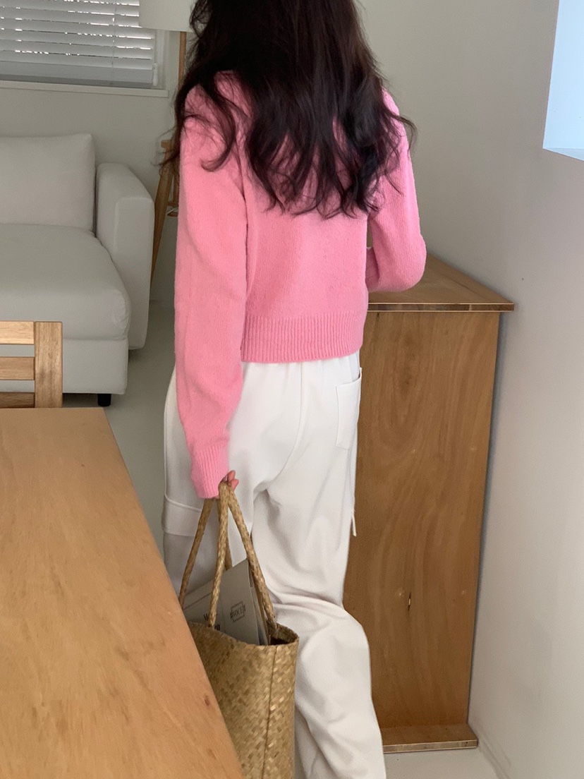 GO YOU韓國直郵東大門實拍女裝新品真品24春夏針織衫開襟衫de goyou針織衫