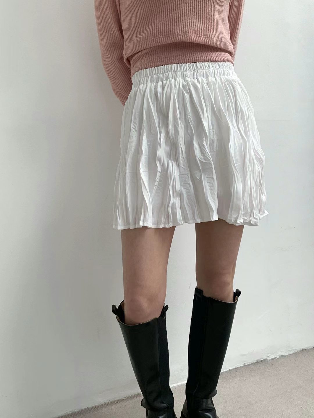 IT直郵韓國代購女裝新品人氣推薦24春夏休閑職業時尚短裙IT短裙
