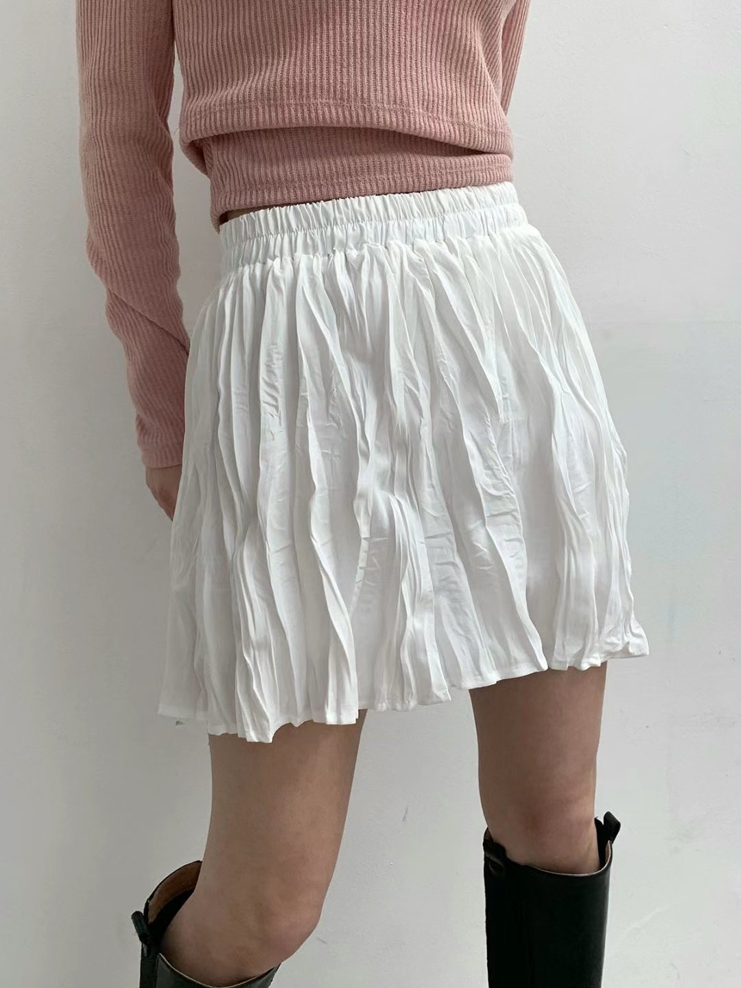 IT直郵韓國代購女裝新品人氣推薦24春夏休閑職業時尚短裙IT短裙