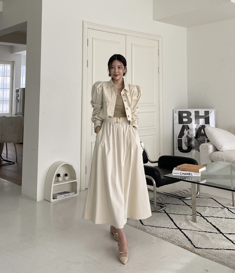 LEA韓國直郵東大門代購女裝新品休閑熱賣人氣時尚24春夏套裝이향套裝圖色1