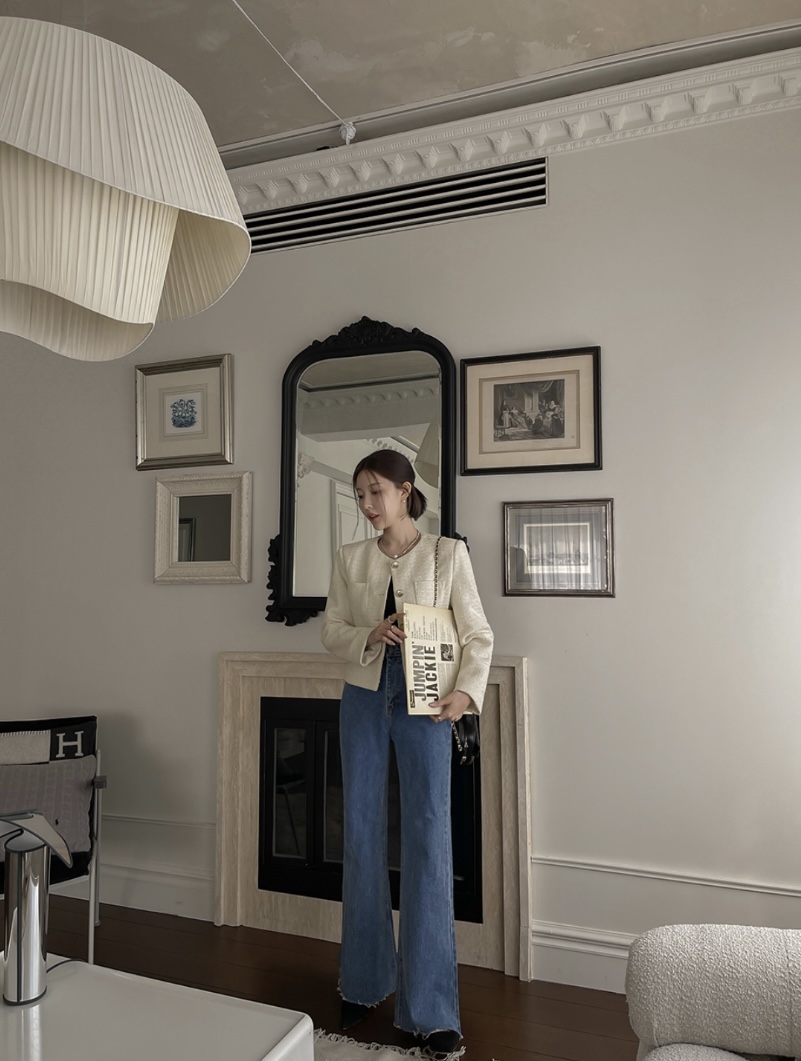 LEA韓國直郵女裝新款人氣職業時尚熱賣真品推薦休閑24春夏夾克이향夾克