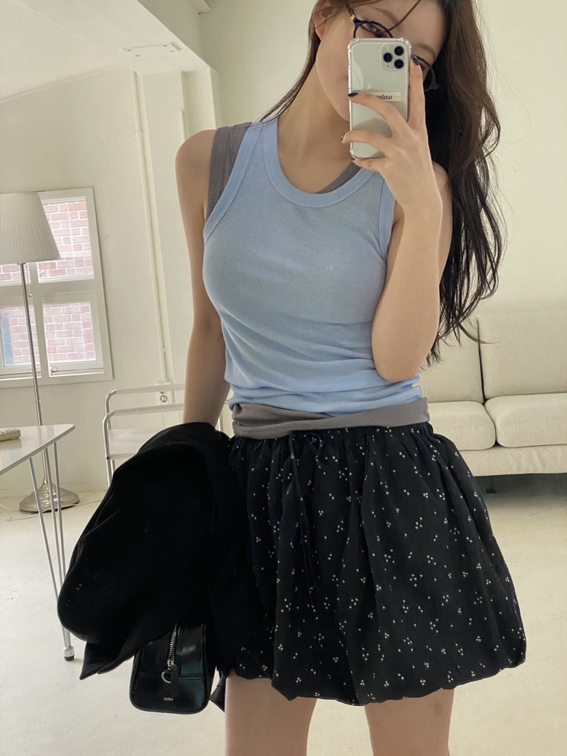 unbound韓國直郵東大門代購女裝新品職業人氣休閑時尚吊帶背心UNBOUND吊帶/背心