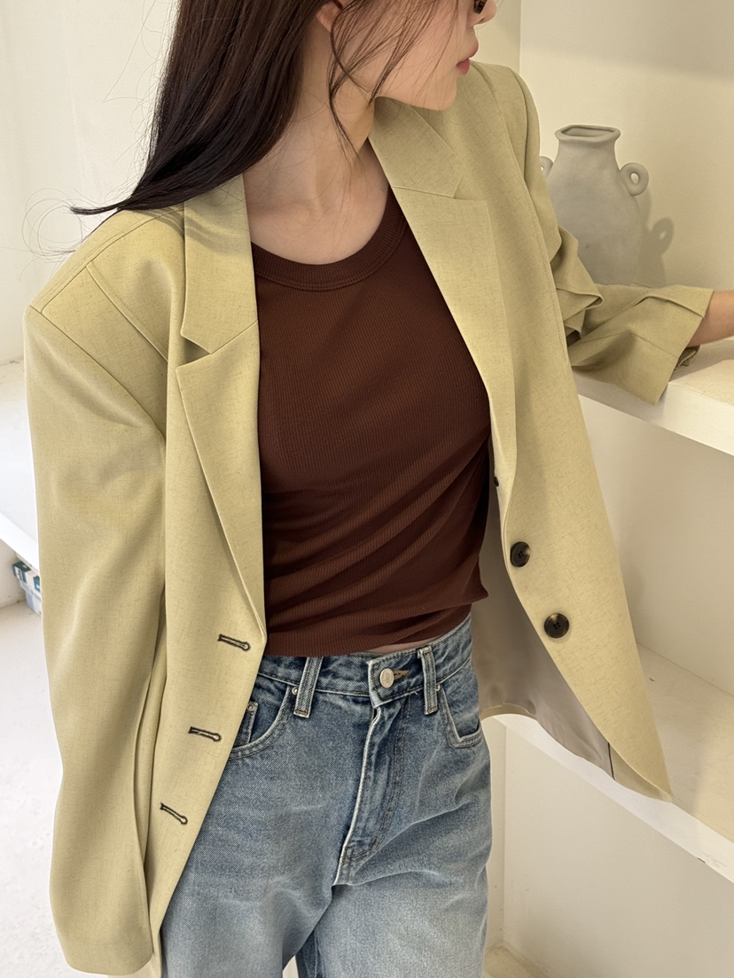 unbound韓國直郵東大門代購女裝新品職業人氣休閑時尚吊帶背心UNBOUND吊帶/背心