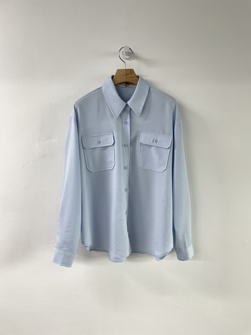 VALUABLE韓國直郵東大門實拍女裝新品24春夏休閑襯衫蕾絲衫VALUABLE襯衫/蕾絲衫圖色2