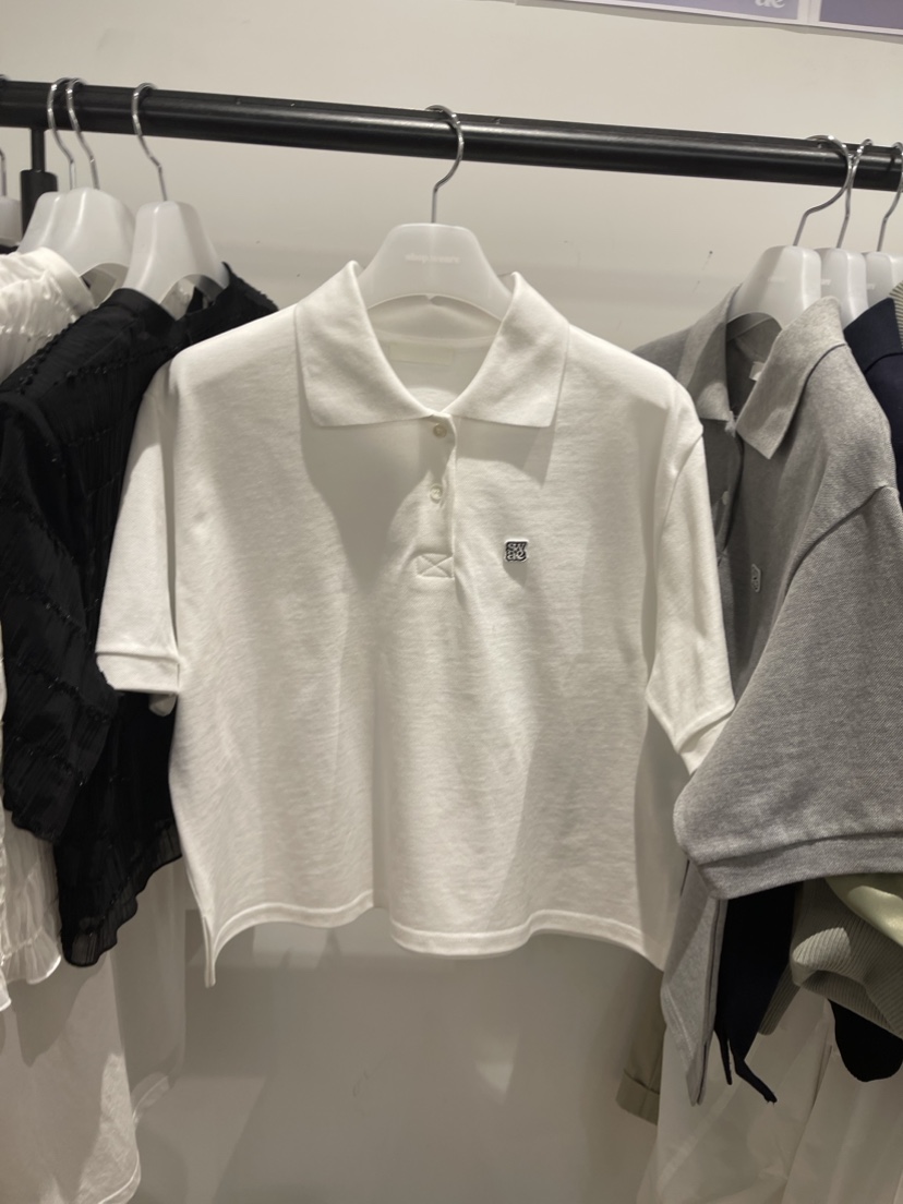 WE ARE/WELOVER直郵韓國代購女裝新品職業推薦24春夏T恤SHOP_WE ARET恤圖色3