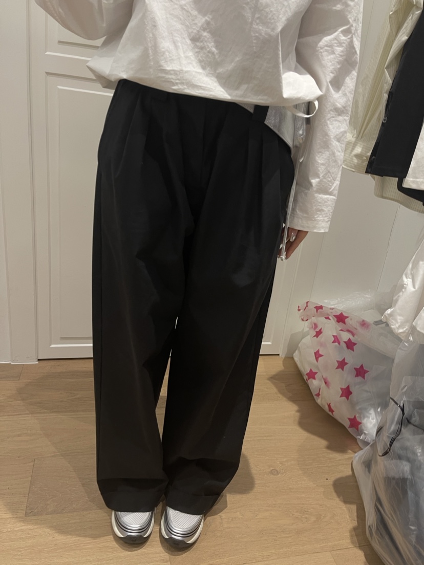 WE ARE/WELOVER韓國直郵東大門代購女裝新品24春夏休閑褲SHOP_WE ARE休閑褲圖色2