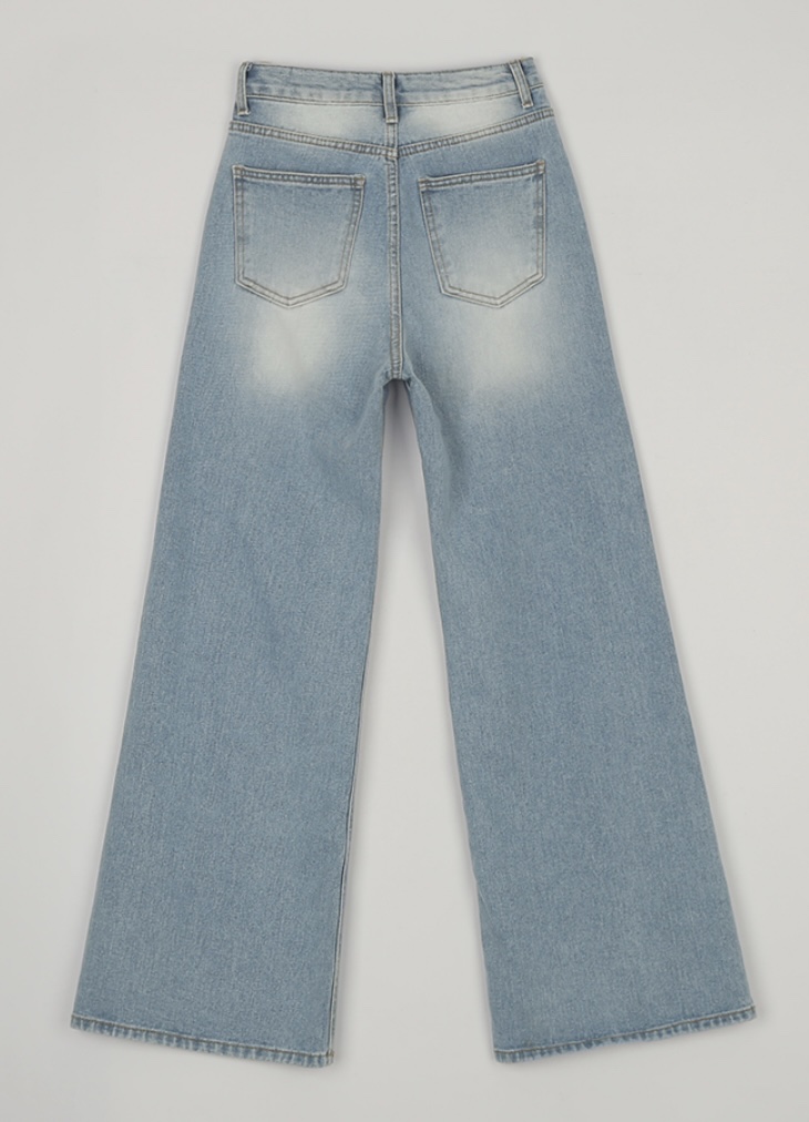 LEA韓國直郵東大門代購女裝新品時尚真品24春夏熱賣牛仔褲이향牛仔褲