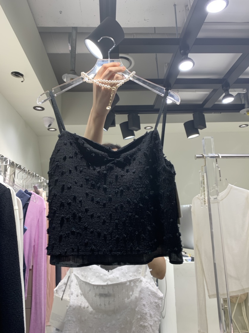 OWNS韓國直郵東大門實拍女裝新款職業真品24春夏吊帶背心OWNS吊帶/背心圖色2