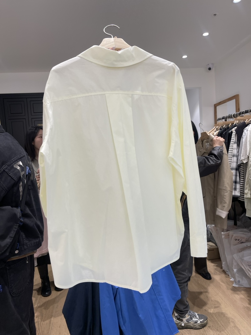 VENIR韓國直郵女裝新品職業時尚真品24春夏人氣襯衫蕾絲衫VENIR-a襯衫/蕾絲衫