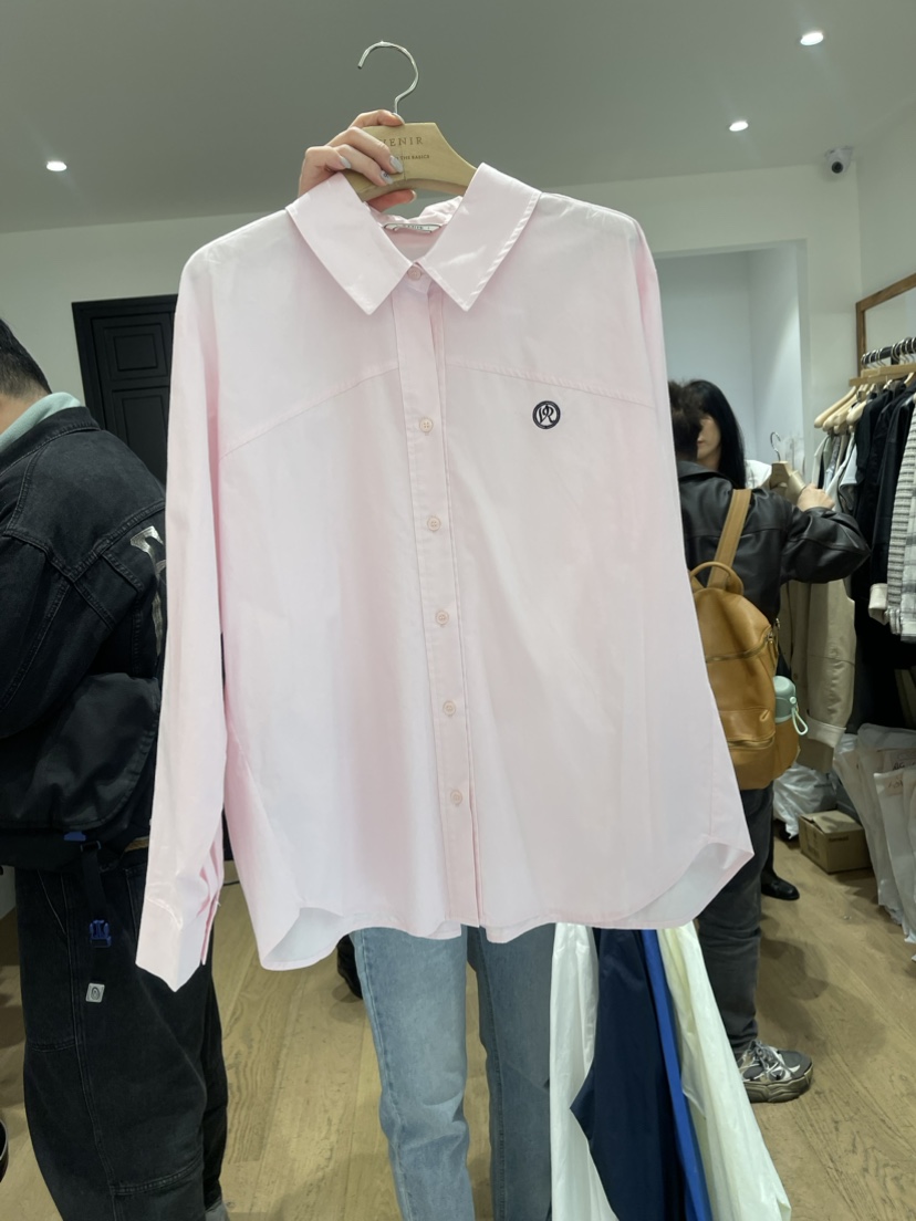 VENIR韓國直郵女裝新品職業時尚真品24春夏人氣襯衫蕾絲衫VENIR-a襯衫/蕾絲衫圖色2