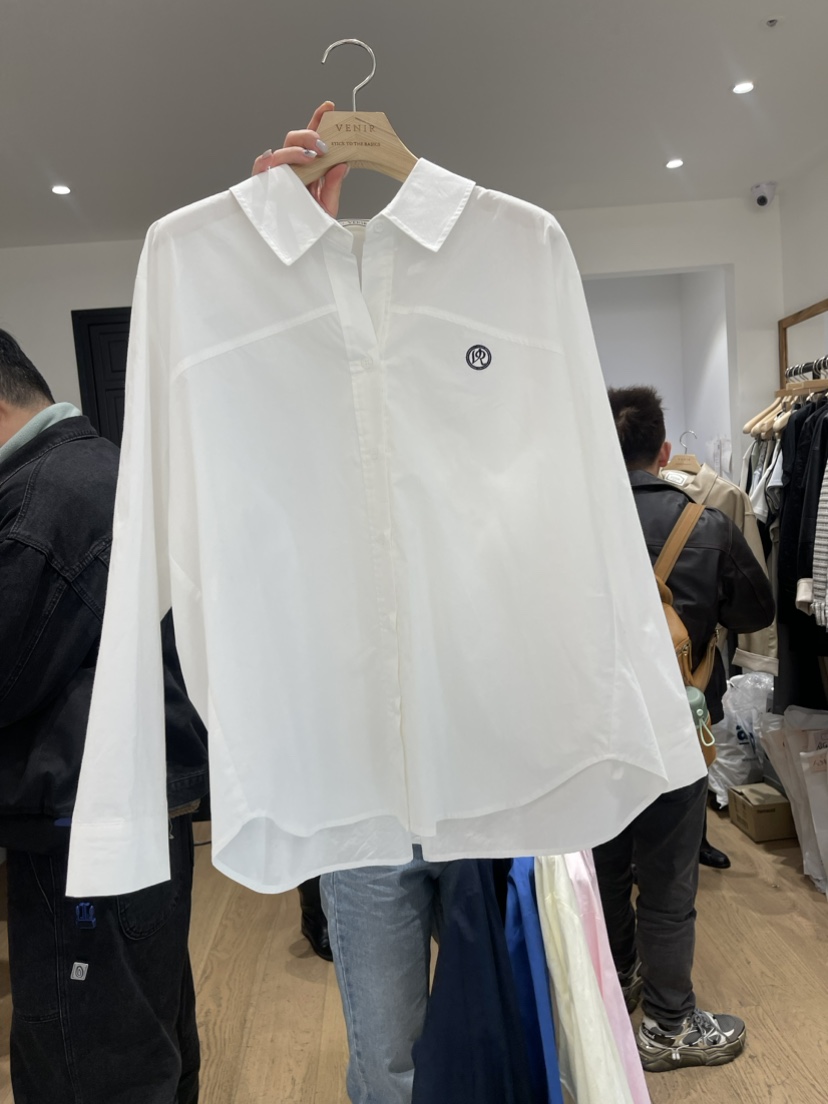 VENIR韓國直郵女裝新品職業時尚真品24春夏人氣襯衫蕾絲衫VENIR-a襯衫/蕾絲衫圖色3