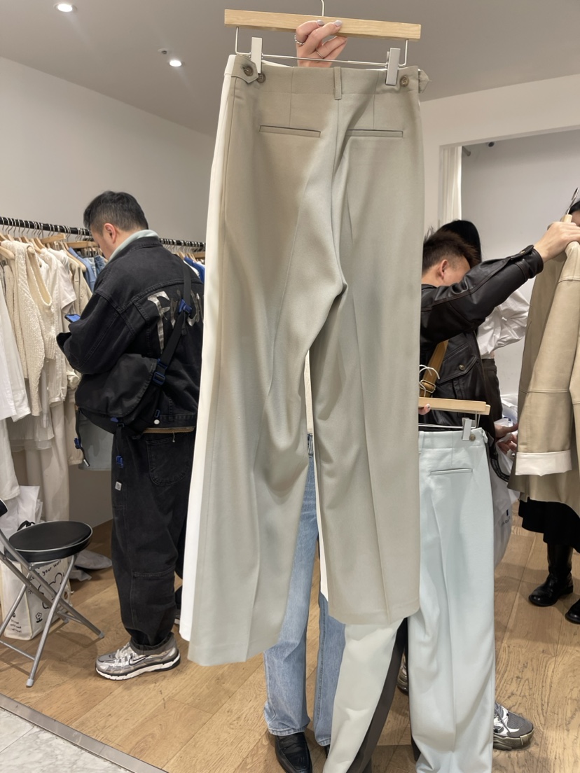 VENIR韓國直郵女裝新品休閑職業熱賣人氣真品時尚24春夏休閑褲VENIR-a休閑褲
