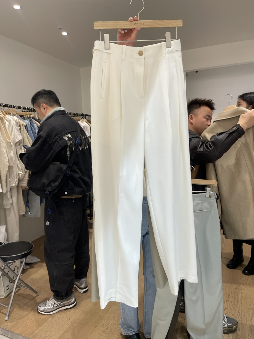 VENIR韓國直郵女裝新品休閑職業熱賣人氣真品時尚24春夏休閑褲VENIR-a休閑褲圖色3
