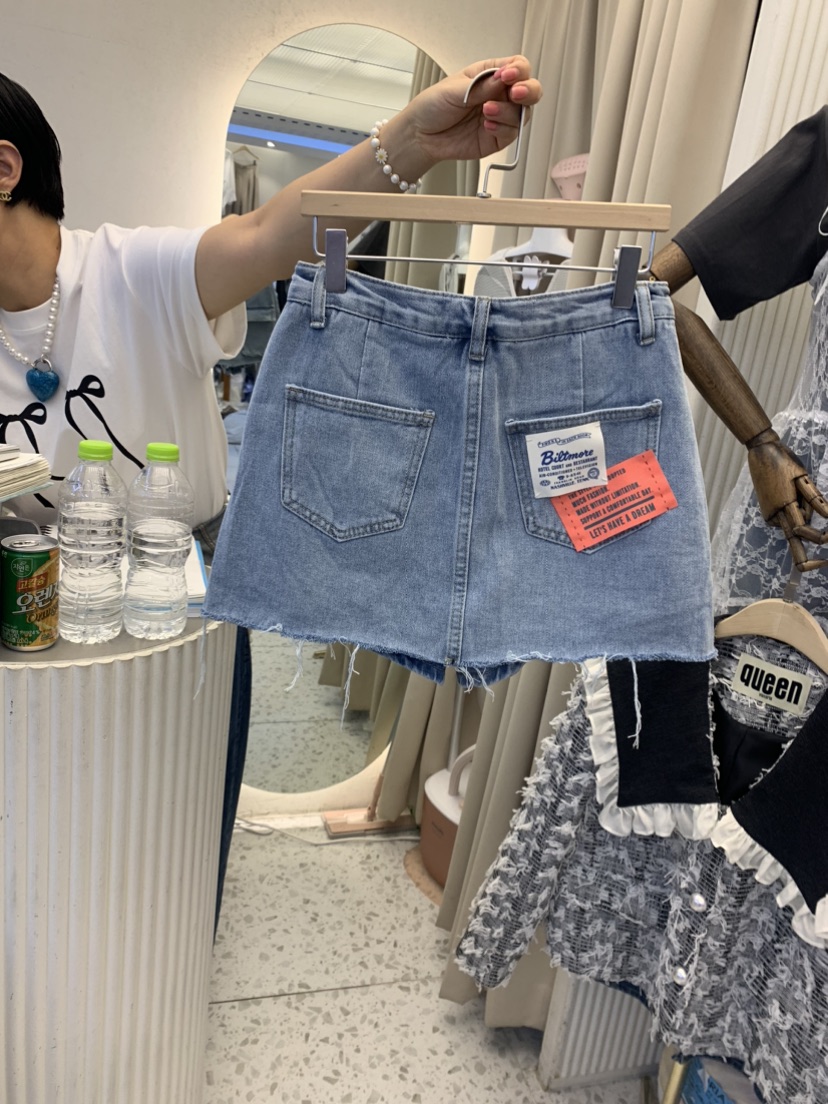 VICTORIA QUEEN韓國直郵東大門實拍女裝新品真品24春夏短裙CAT.S短裙