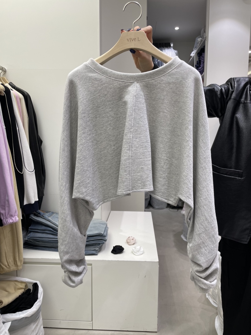 VIVEL直郵韓國代購女裝新品真品24春夏休閑時尚推薦人氣衛衣VIVEL衛衣