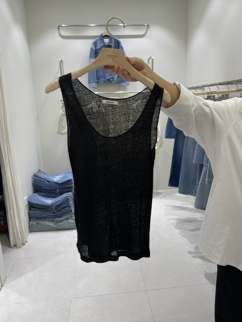 ws@rm/WA SHING ROOM韓國直郵東大門實拍女裝新款休閑吊帶背心ARTISANAL吊帶/背心圖色3