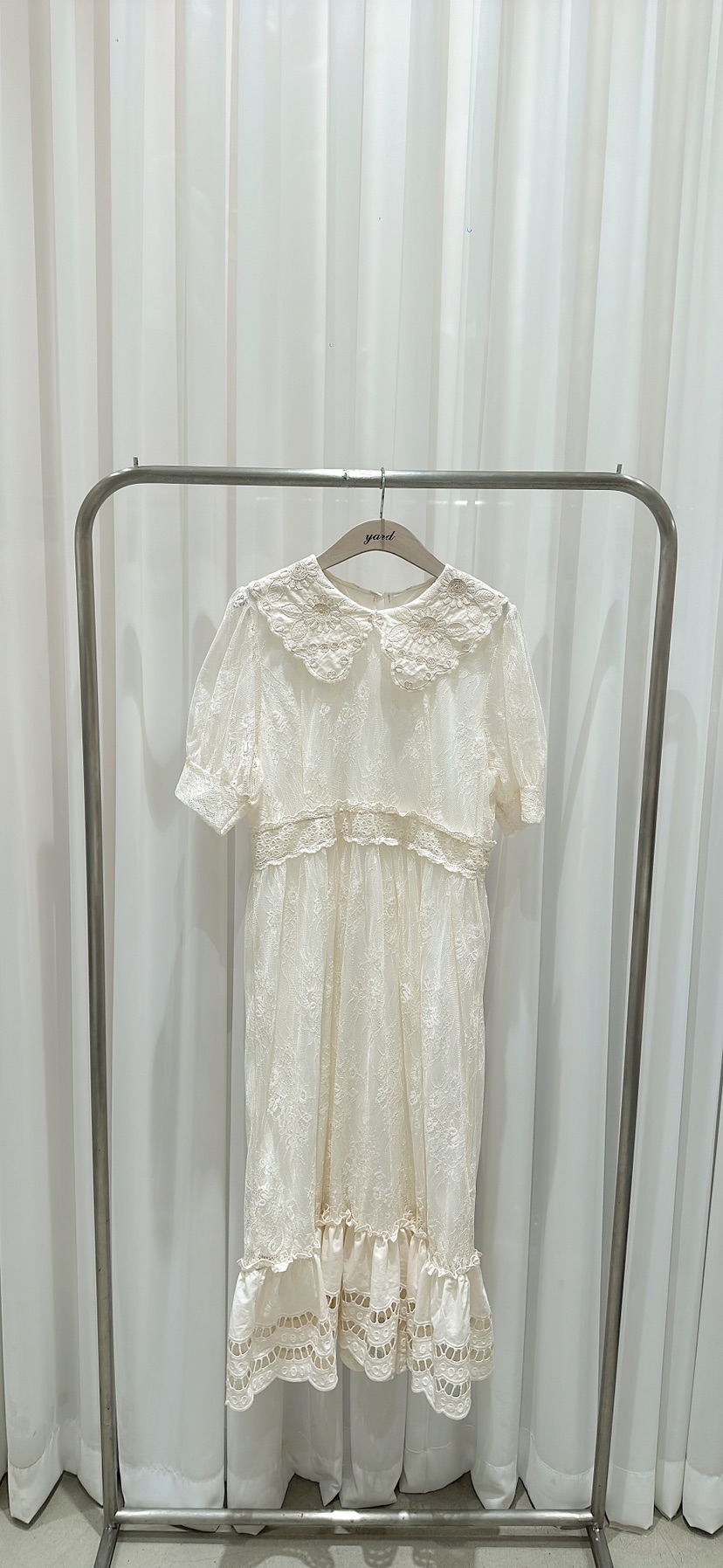 YARD直郵韓國代購女裝新款休閑熱賣推薦24春夏職業連衣裙YARD連衣裙