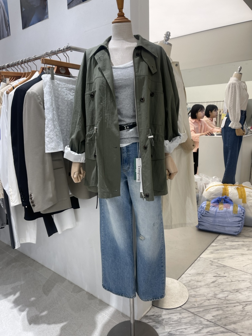 Tempting韓國直郵東大門代購女裝新款人氣時尚推薦24春夏夾克TEMPTING夾克