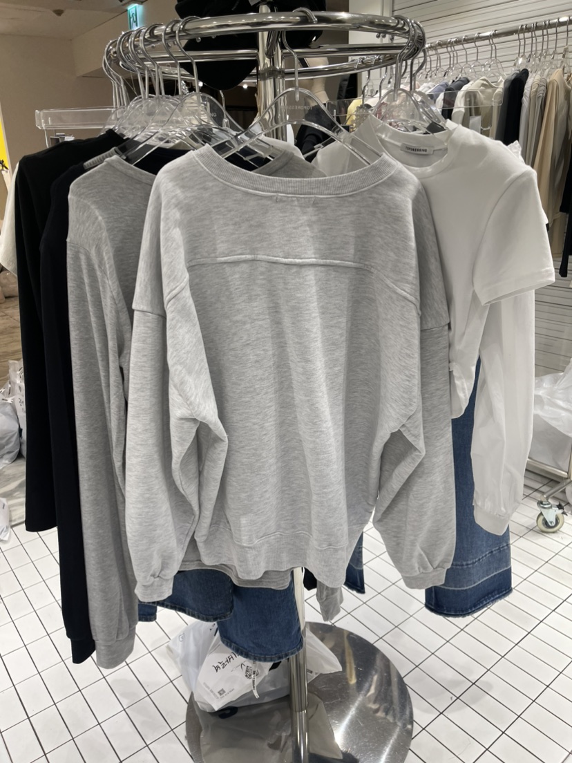 TOPDRESSING韓國直郵女裝新品休閑推薦熱賣24春夏真品衛衣THE BRUNCH衛衣