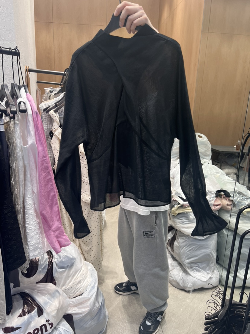 TRIPLE SEVEN直郵韓國代購女裝新品人氣休閑真品襯衫蕾絲衫TRIPLE SEVEN襯衫/蕾絲衫圖色2