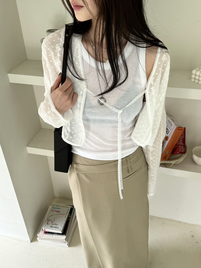 unbound韓國直郵東大門實拍女裝新款推薦職業真品襯衫蕾絲衫UNBOUND襯衫/蕾絲衫