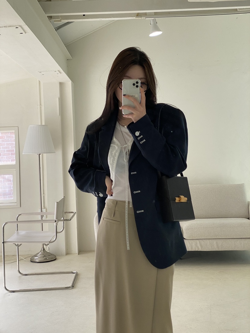 unbound韓國直郵東大門實拍女裝新款推薦職業真品襯衫蕾絲衫UNBOUND襯衫/蕾絲衫