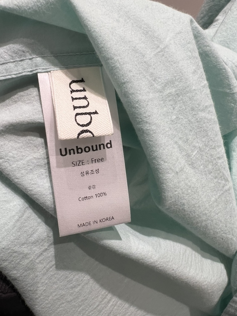 unbound韓國直郵東大門代購女裝新品人氣休閑時尚襯衫蕾絲衫UNBOUND襯衫/蕾絲衫