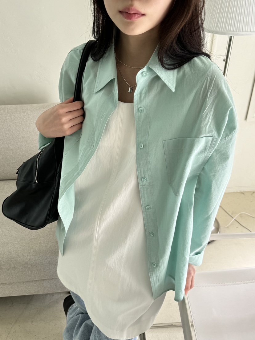 unbound韓國直郵東大門代購女裝新品人氣休閑時尚襯衫蕾絲衫UNBOUND襯衫/蕾絲衫