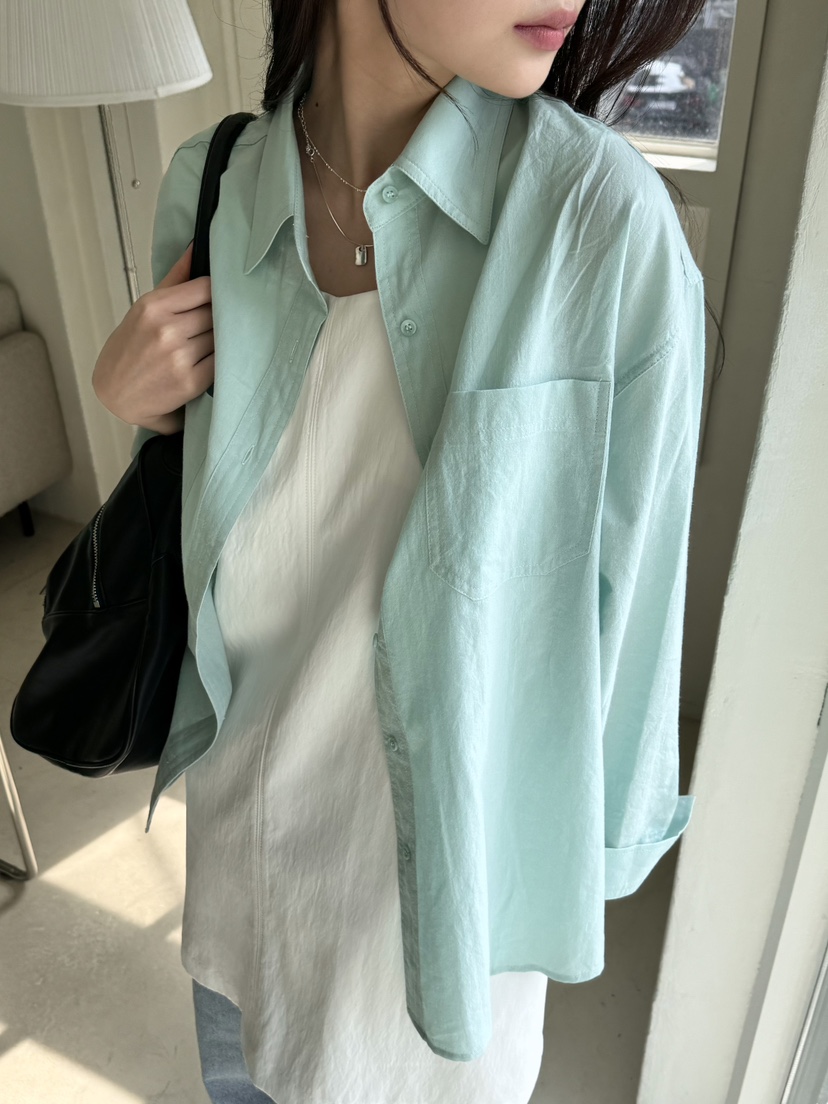 unbound韓國直郵東大門代購女裝新品人氣休閑時尚襯衫蕾絲衫UNBOUND襯衫/蕾絲衫