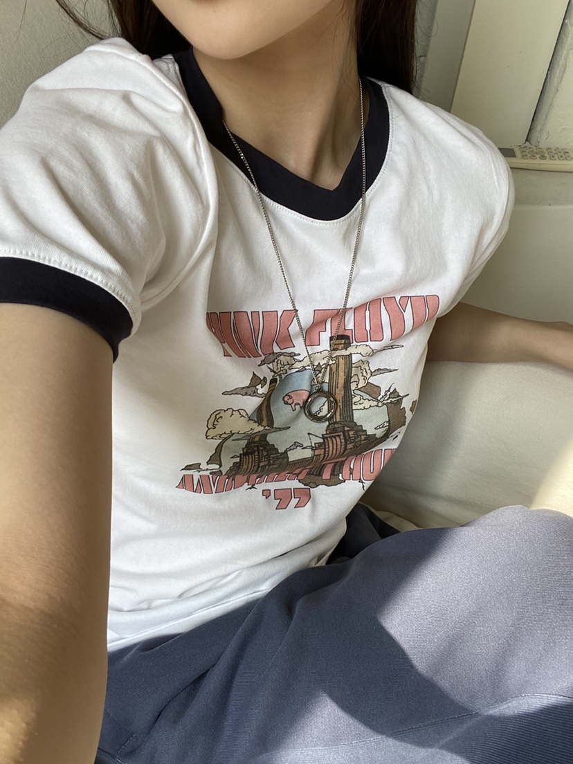 unbound韓國直郵東大門實拍女裝新款24春夏休閑推薦熱賣T恤UNBOUNDT恤