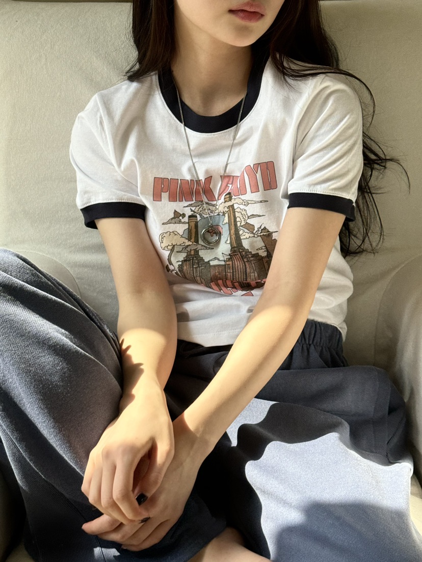 unbound韓國直郵東大門實拍女裝新款24春夏休閑推薦熱賣T恤UNBOUNDT恤