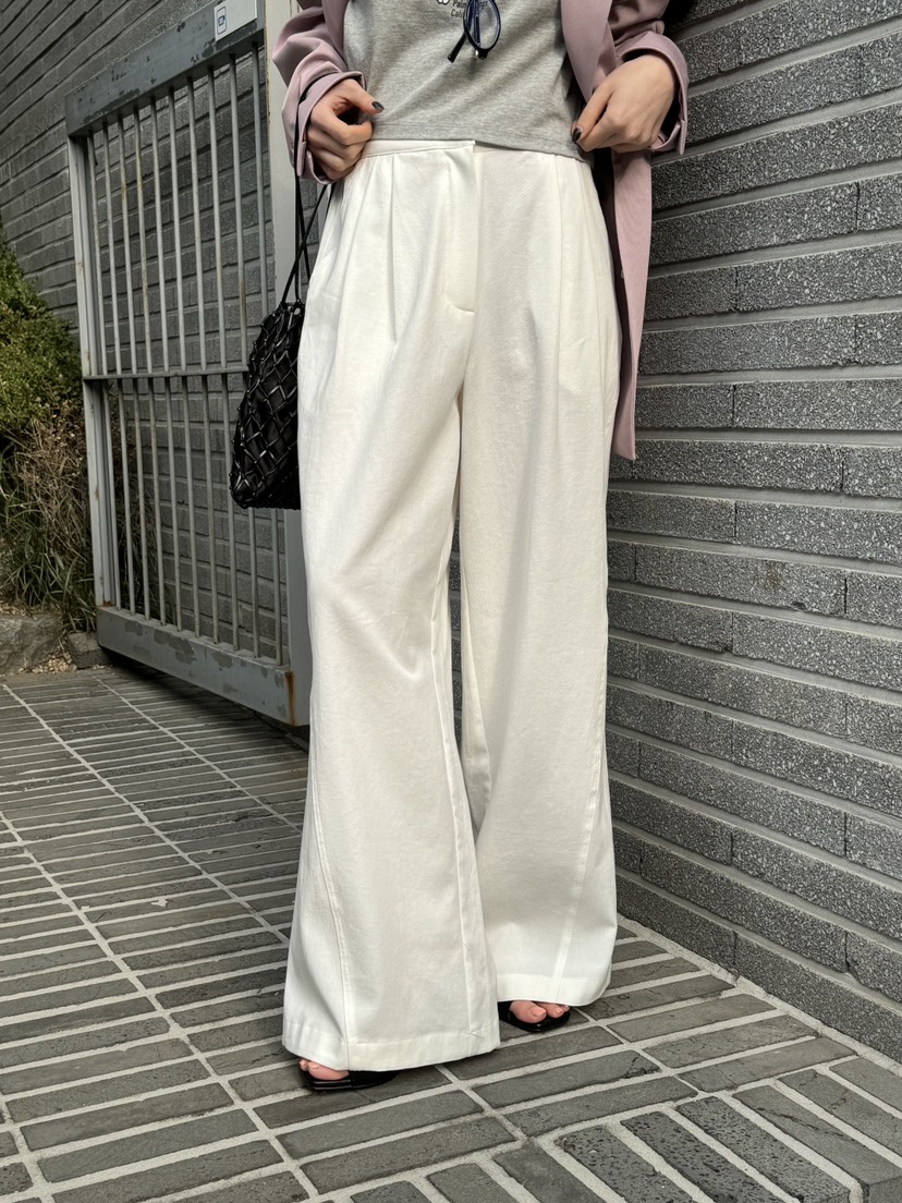 unbound韓國直郵東大門代購女裝新款熱賣24春夏真品休閑褲UNBOUND休閑褲