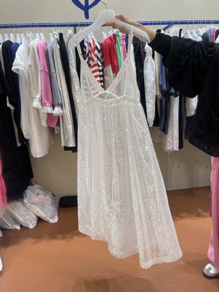 Venti韓國直郵女裝新品真品人氣推薦熱賣職業時尚24春夏連衣裙VENTI連衣裙
