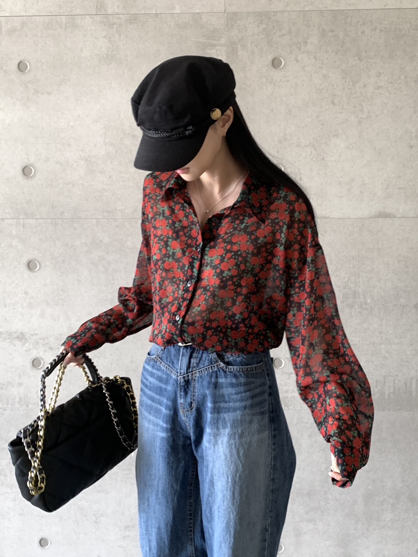 DAVICHI韓國直郵女裝新品休閑真品熱賣人氣24春夏襯衫蕾絲衫DAVICHI襯衫/蕾絲衫
